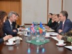 Eugen Sturza met Director for politics of international security within Britain Defence Ministry