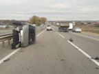 Grave accident near Măgdăceşti. A car and a KAMAZ collided