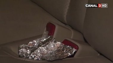 Three men taking drugs in car seen by patrol officers of Botanica Police Inspectorate