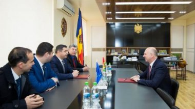 Pavel Filip and Cahul authorities discuss Government Reforms 