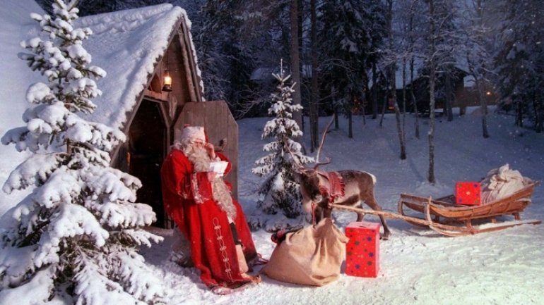 12 Moldovan adventurers travel to Laponia, to visit Santa Claus