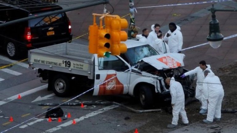 New York attack: 8 killed, 11 injured. Note found claims ISIS terrorist (Video/Photos)