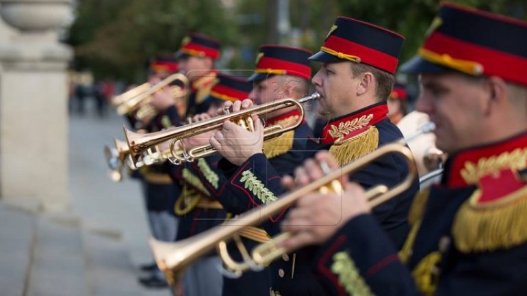 Anniversary of brass band. Moldovan Presidential Orchestra celebrated 25 years since foundation