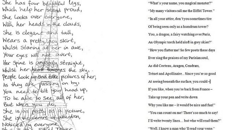 French President replied to 13-year-old's letter with his own poem