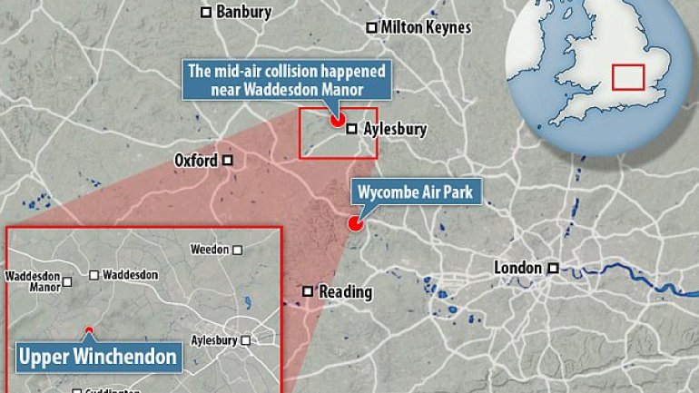 Four dead after mid-air collision in Buckinghamshire 