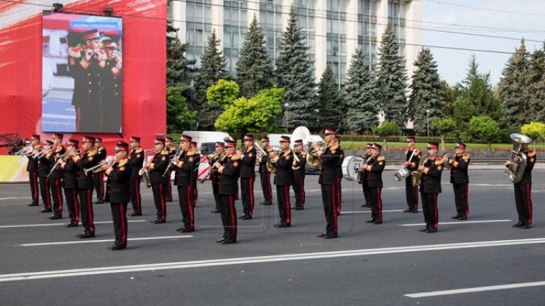 Anniversary of brass band. Moldovan Presidential Orchestra celebrated 25 years since foundation