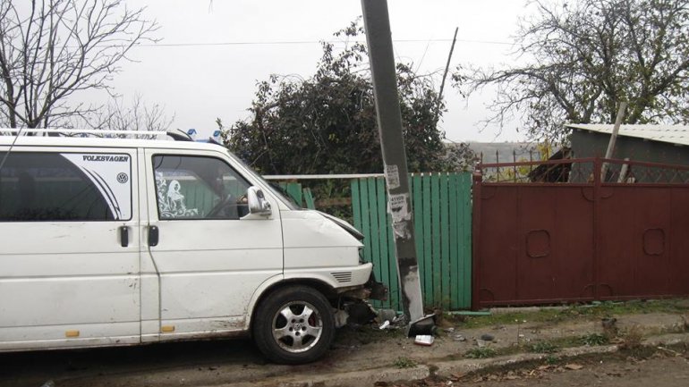 Drunk driver caused power outage in whole Ceadâr village (Photo)