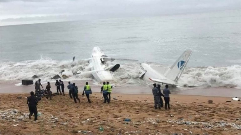 Black boxes of crushed planes on Côte d'Ivoire will be transmitted to Kiev