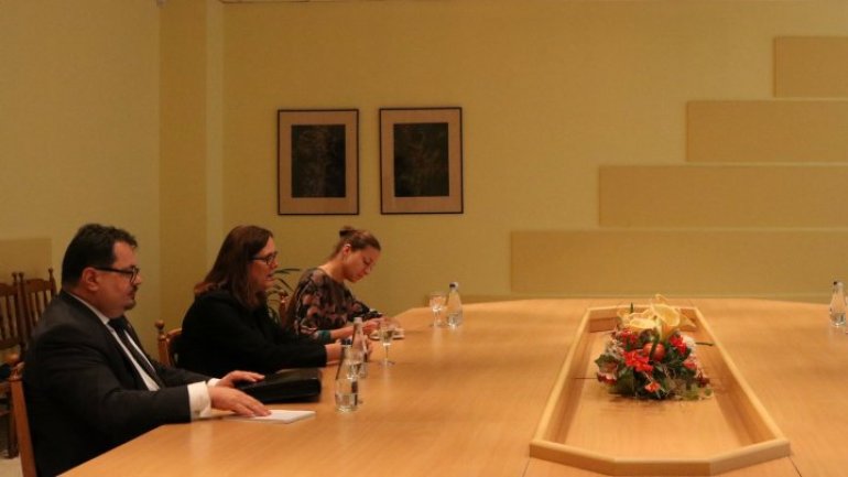 Deputy PM Andrei Galbur had meeting with EU Trade Commissioner Cecilia Malmstrom