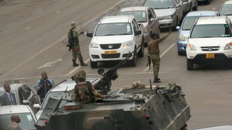 Zimbabwe on lockdown as military takes over