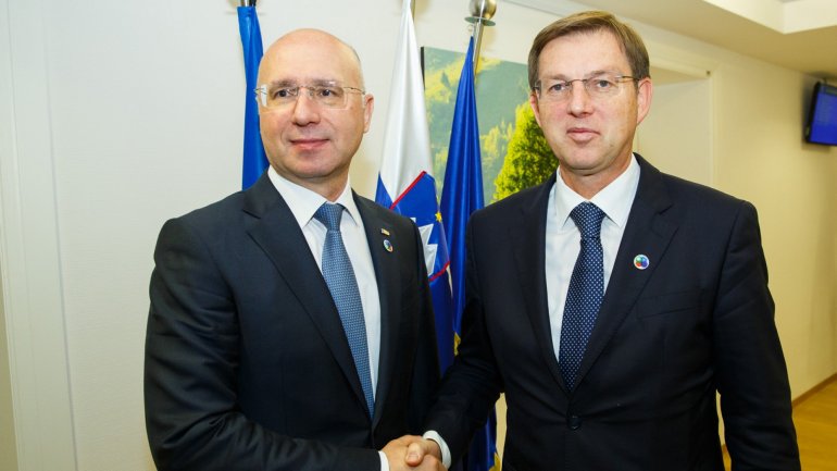 Prime Minister Pavel Filip met his Slovenian counterpart, Miroslav Cerar