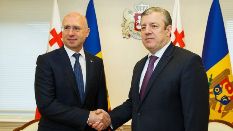 Prime Minister of Moldova, Pavel Filip had a meeting with his Georgian colleague, Giorgi Kvirikashvili