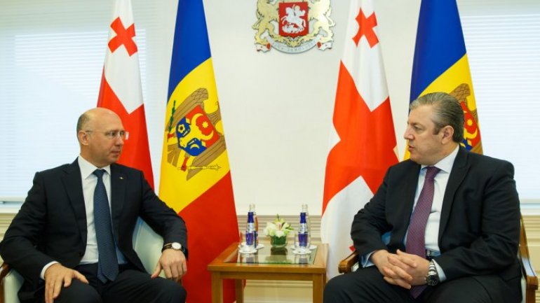 Prime Minister of Moldova, Pavel Filip had a meeting with his Georgian colleague, Giorgi Kvirikashvili