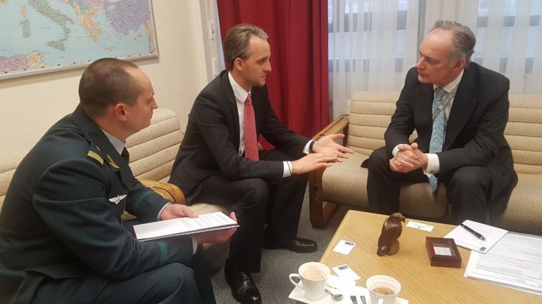 Eugen Sturza met with NATO official in Brussels to discuss further cooperation