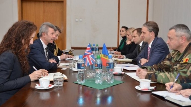 Eugen Sturza met Director for politics of international security within Britain Defence Ministry