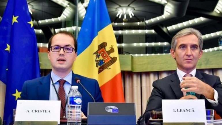 Deputy Speaker Iurie Leancă greets European Parliament's decision supporting Moldova 