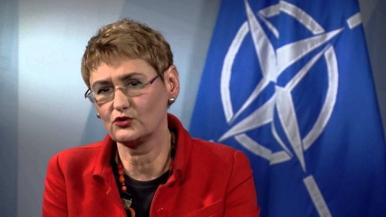 Moldovan Defense Minister's visit to NATO as important signal in partnership - spokeswoman Oana Lungescu