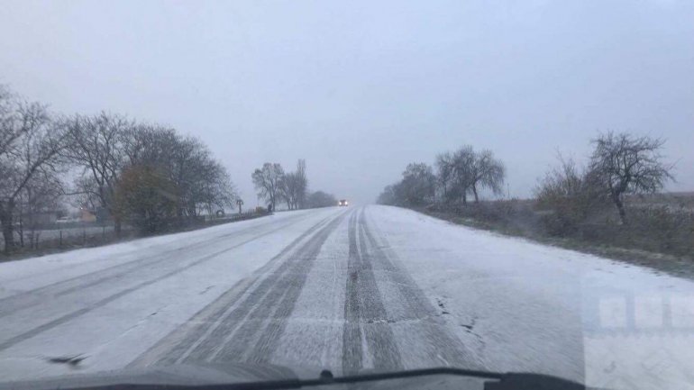 First snow of this year falls in Moldova's North (Photo/Video)