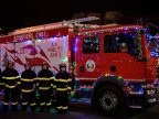 Christmas Caravan to promote safety on winter holidays by firefighters 