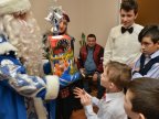 Santa Claus visited children from Center of Temporary Placement from Vadul lui Vodă