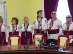 Carols were sung today in Chisinau City Hall