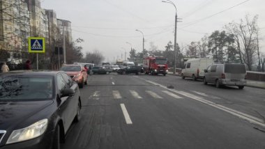Grave accident in Chisinau on Valea Crucii street
