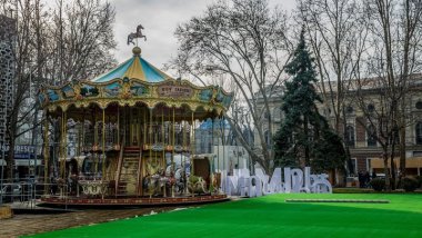 Surprises at Christmas Fair. Edelweiss foundation organized Santa Claus workshop 