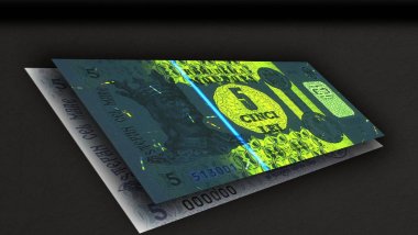 National Bank of Moldova released new 5 lei banknotes