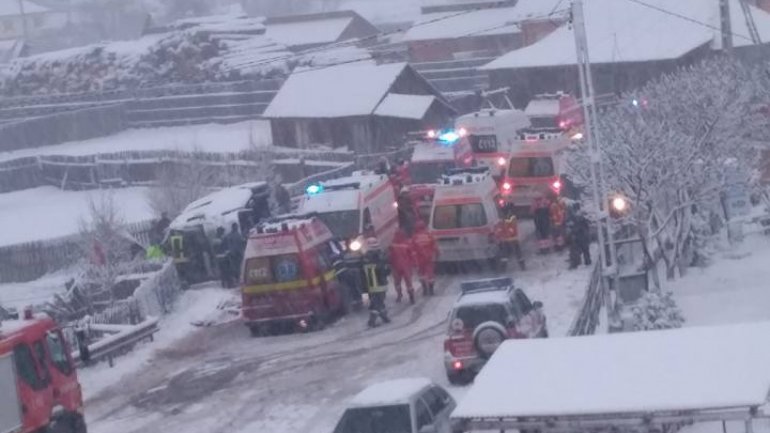 Minibus going Orhei - Praga overthrown in Harghita district: 2 dead and 7 injured (Photo)