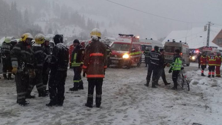 Minibus going Orhei - Praga overthrown in Harghita district: 2 dead and 7 injured (Photo)