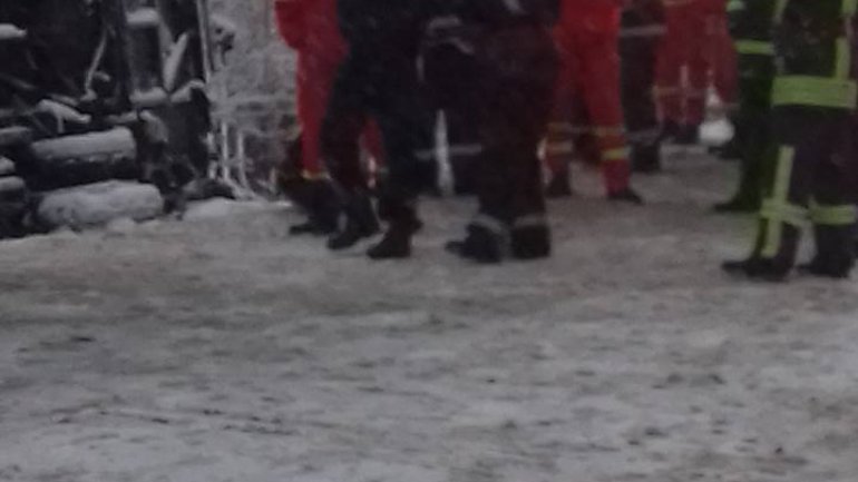 Minibus going Orhei - Praga overthrown in Harghita district: 2 dead and 7 injured (Photo)