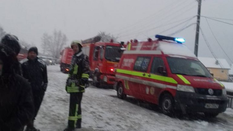 Minibus going Orhei - Praga overthrown in Harghita district: 2 dead and 7 injured (Photo)