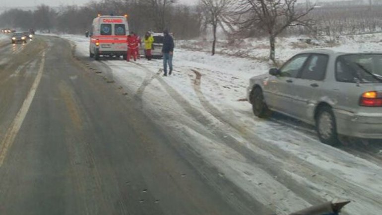 Grave four car chain reaction accident on Chişinău - Dubăsari road