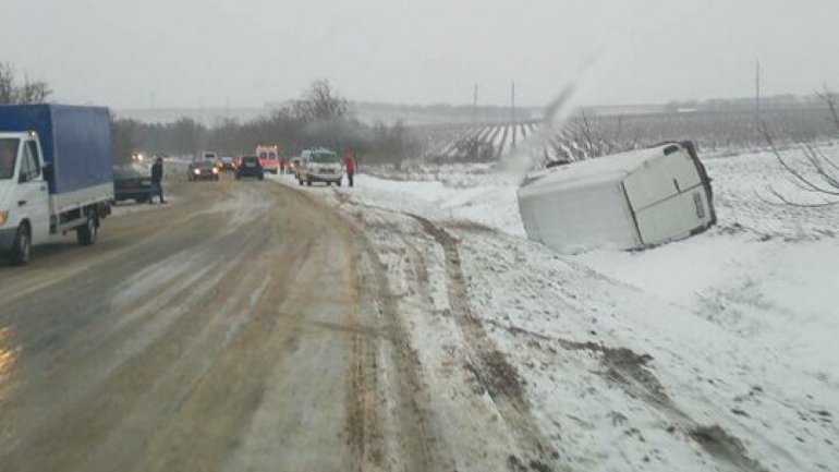 Grave four car chain reaction accident on Chişinău - Dubăsari road 