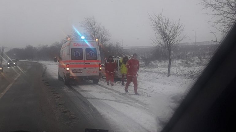 Grave four car chain reaction accident on Chişinău - Dubăsari road 