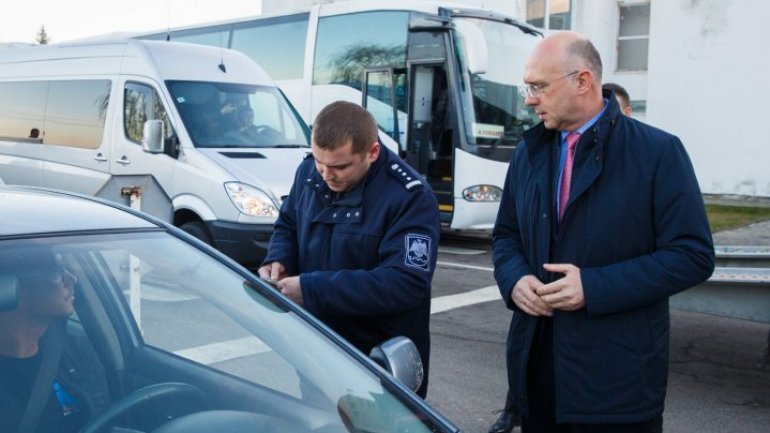 Prime Minister made unannounced visit to Leuşeni border crossing point 