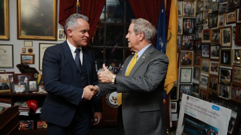 Vlad Plahotniuc talked with U.S Congressmen: Reforms operation and pro-Europe integration advanced 