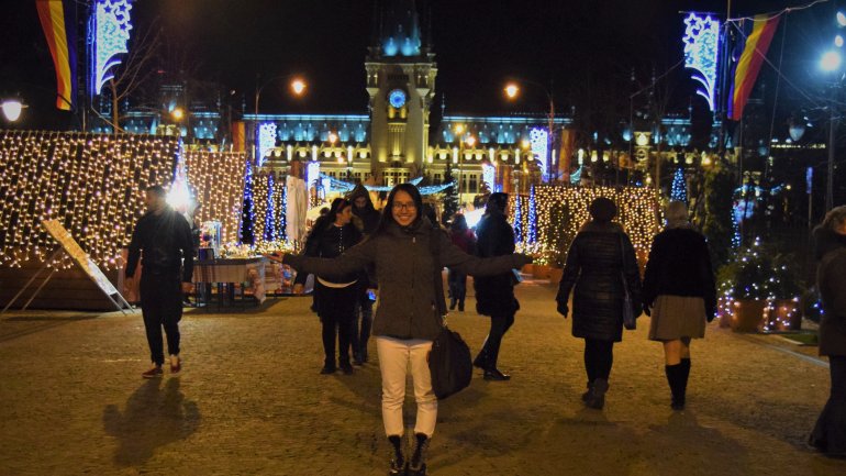 Iasi on Christmas - splendid fairy through tourist's eyes  