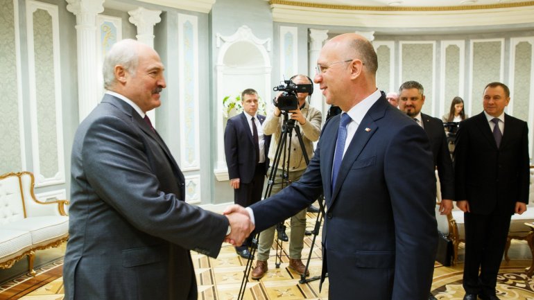 PM Pavel Filip met with President of Belarus, Alexander Lukashenko to speak of Moldova- Belarus relations