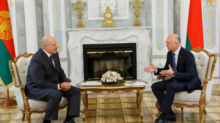 PM Pavel Filip met with President of Belarus, Alexander Lukashenko to speak of Moldova- Belarus relations