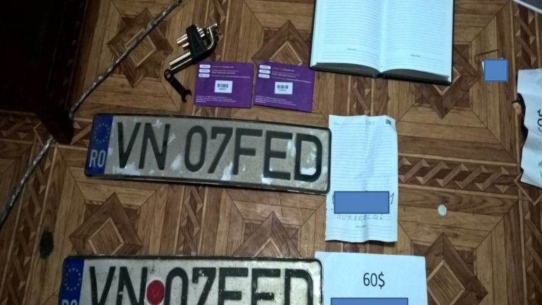 Man caught removing registration plate in Buiucani, attempting to blackmail foreign drivers