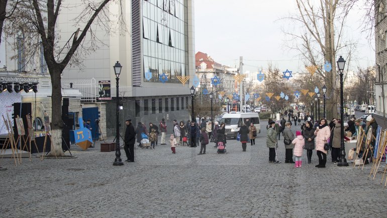 Jewish Community of the Republic of Moldova begun celebrating Hanukkah 