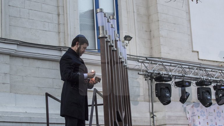 Jewish Community of the Republic of Moldova begun celebrating Hanukkah 