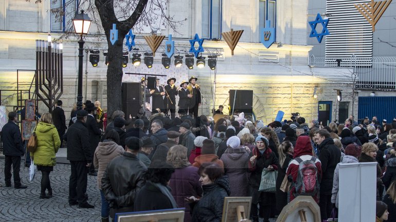 Jewish Community of the Republic of Moldova begun celebrating Hanukkah 