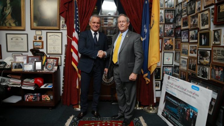 Vlad Plahotniuc talked with U.S Congressmen: Reforms operation and pro-Europe integration advanced 