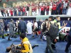 40 people injured as glass barrier collapsed at a stadium in Kuwait