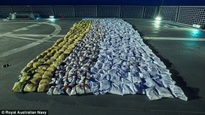 Over 900 kilograms of heroin was confiscated in the Western Indian Ocean