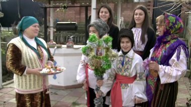 Christmas traditions are kept and respected in villages from Moldova