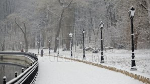 Yellow Warning in Moldova. Snow continues to fall