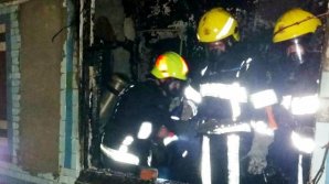 Husband and wife from Anenii Noi arrived at hospital after their house caught fire